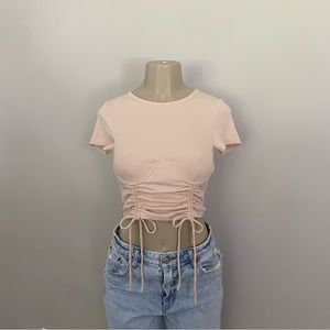 PRINCESS POLLY stormi corset rouched top